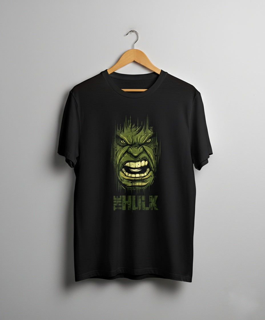 Hulk Regular Fit Half Sleeve T-shirts